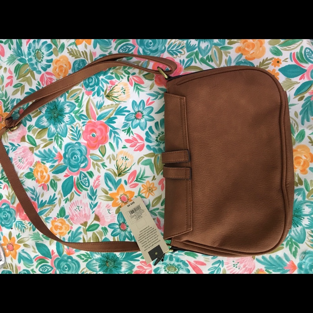 Brown Purse, brown crossbody - Picture 3 of 6